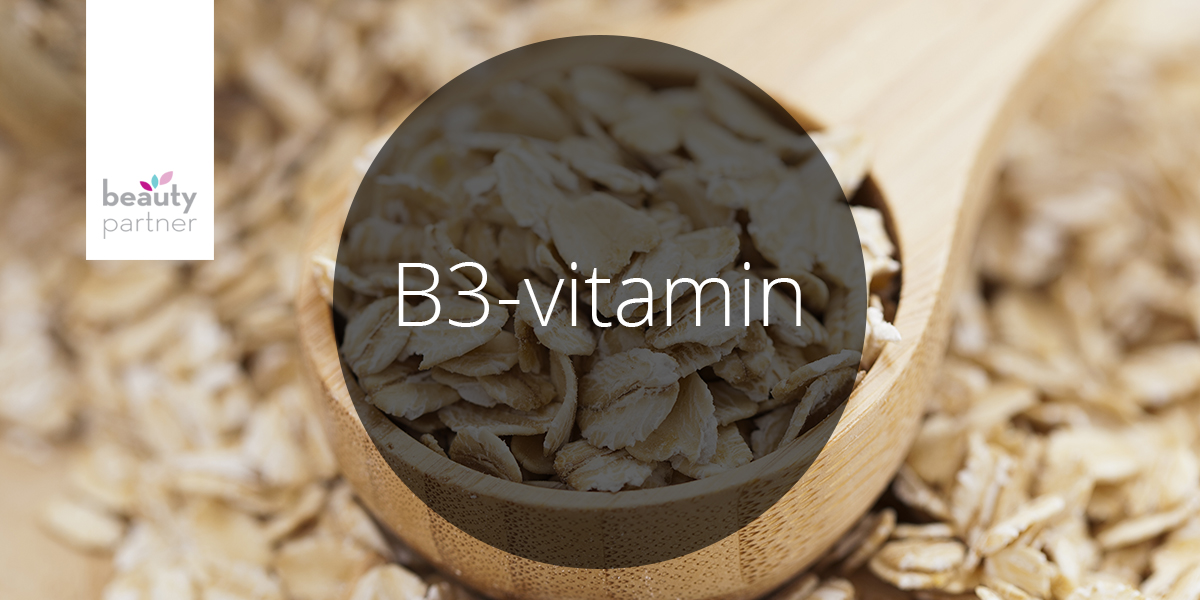 Vitaminok a kozmetikumokban – B3-vitamin
